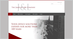 Desktop Screenshot of jamesandlaw.com