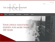 Tablet Screenshot of jamesandlaw.com